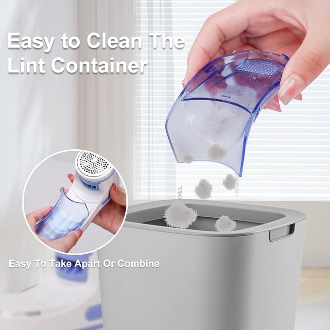 Fabric Shaver, Lint Remover for Clothes Rechargeable Clothes Shaver Pill Remover - Image 6
