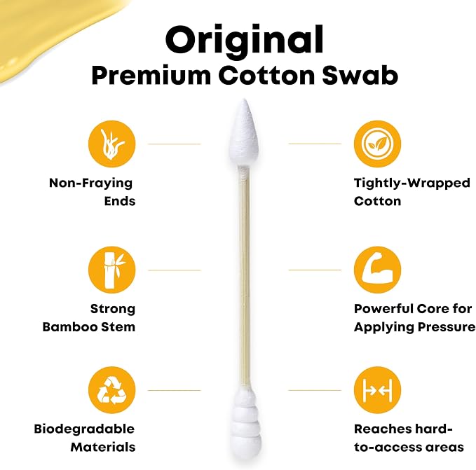 TerpTitans Original – Bamboo Cotton Swabs | Dual-Tip: Spiral - Image 4
