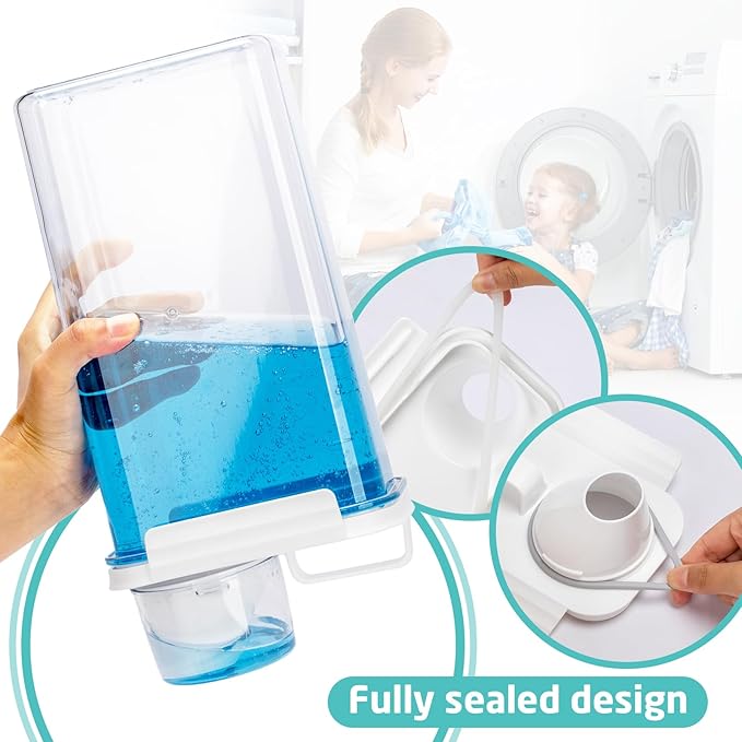 Provoue Laundry Detergent Dispenser-2 Pack, 37 oz Detergent Dispenser - Image 5