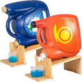 MyLifeUNIT Laundry Detergent Dispenser, 2 Pack Wooden Laundry Detergent Holder by MyLifeUNIT
