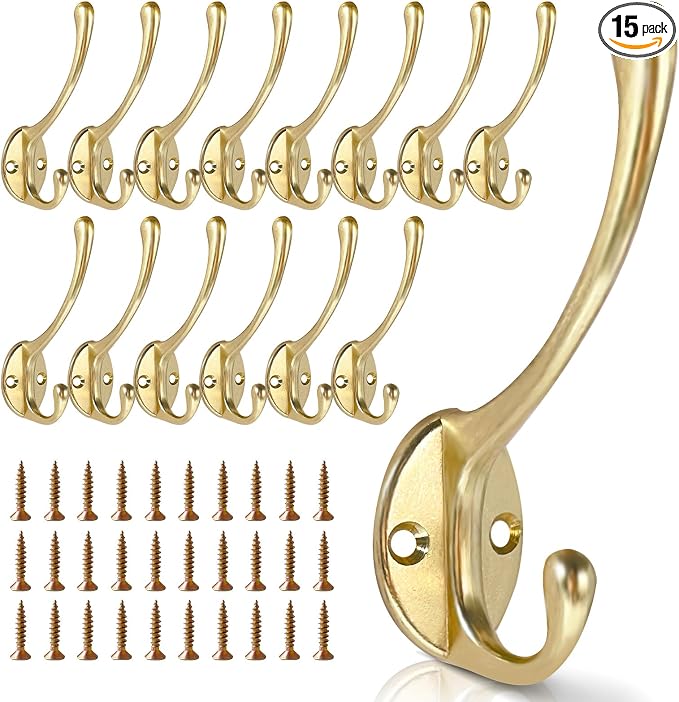 Wall Hooks for Hanging, for Living Room, Bedroom for Towel by BRCRXW