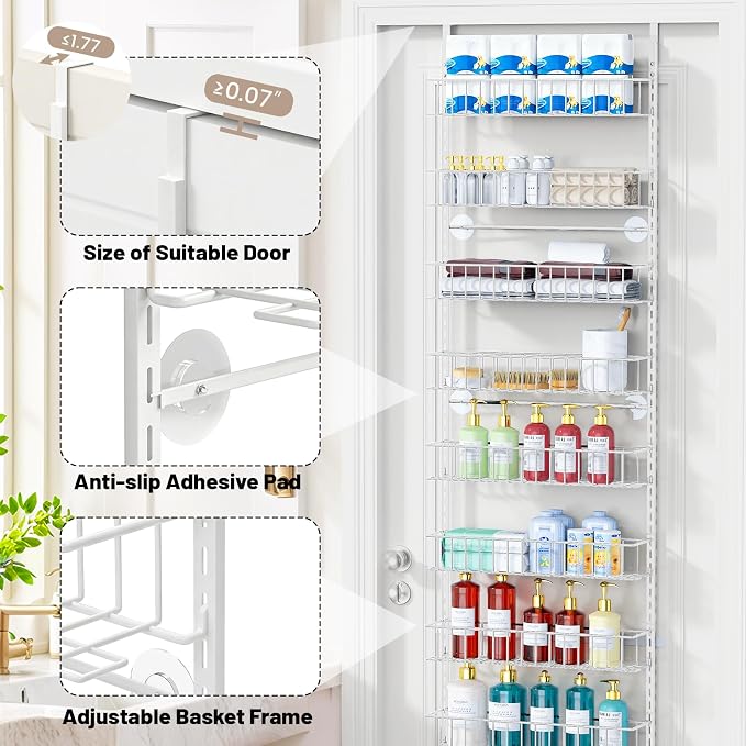 ElegantArray 10-Tier Pantry Door Organizer - Image 4