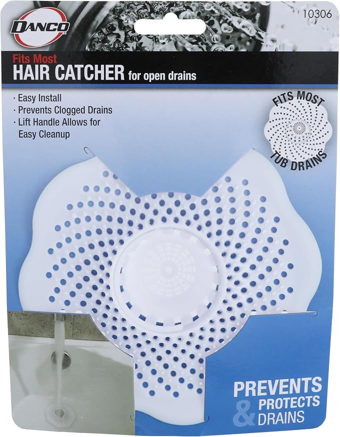 Danco Tub Hair Catcher & Strainer, Drain Clog Prevention - Image 7
