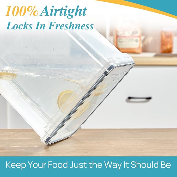Vtopmart 8.5L Extra Large Flour Sugar Storage Containers, Airtight Seal - Image 6