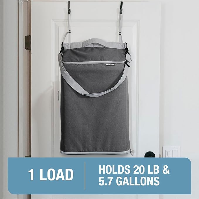 CleverMade Hanging Laundry Hamper Bag - Image 8