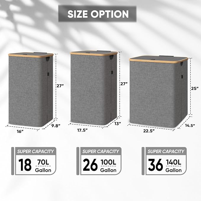 BALEINE 70L Laundry Hamper - Image 3