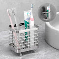 Luxspire Toothbrush Holders for Bathroom, Stainless Steel, 2 Slots, Toothbrush by Luxspire