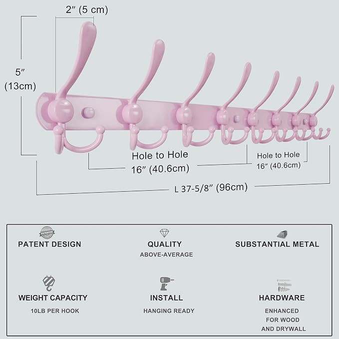 Coat Rack Wall Mount - Image 6