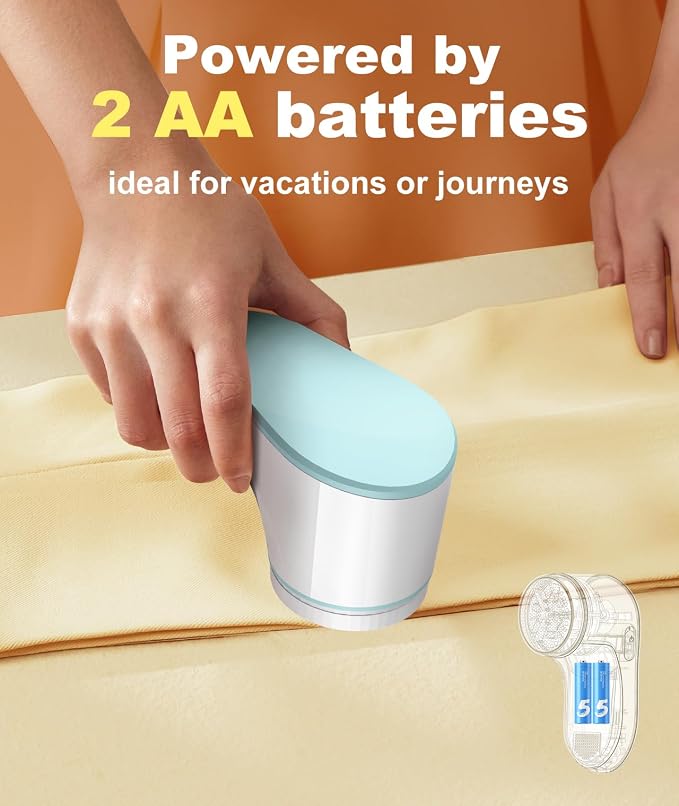 Fabric Shaver, Lint Remover Sweater Shaver, Effectively and Quickly Remove Pills - Image 5