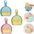 3PCS Mini Broom and Dustpan Set by Codoule