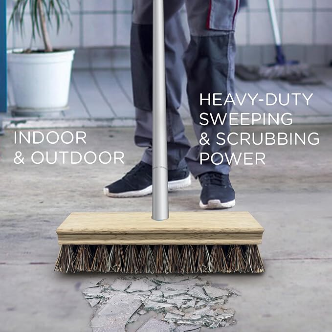 LOLA Deck Scrub Brush, Removes Dirt & Grime from Patios, 1 CT - Image 6