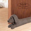 SWISSELITE 36 Inch Under Door Stopper, Decorative Door Noise Blocker, Weighted by SWISSELITE