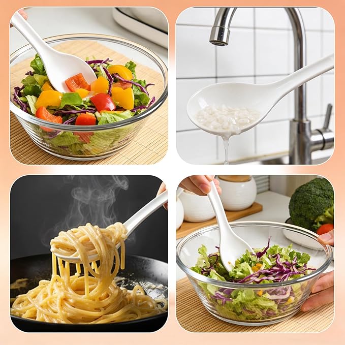 5 Pack Rice Measuring Cup and 2 Pack Rice Paddle, Rices Cup 160ml 3/4 Cups Measuring Cups Rices Cooker Accessories Heat Resistant Non-stick RiceSpoon for Kitchen Restaurant Cooking Utensil