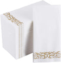 FOCUSLINE 200 Linen Feel Disposable Bathroom Napkins, Soft and Absorbent Paper by FOCUSLINE
