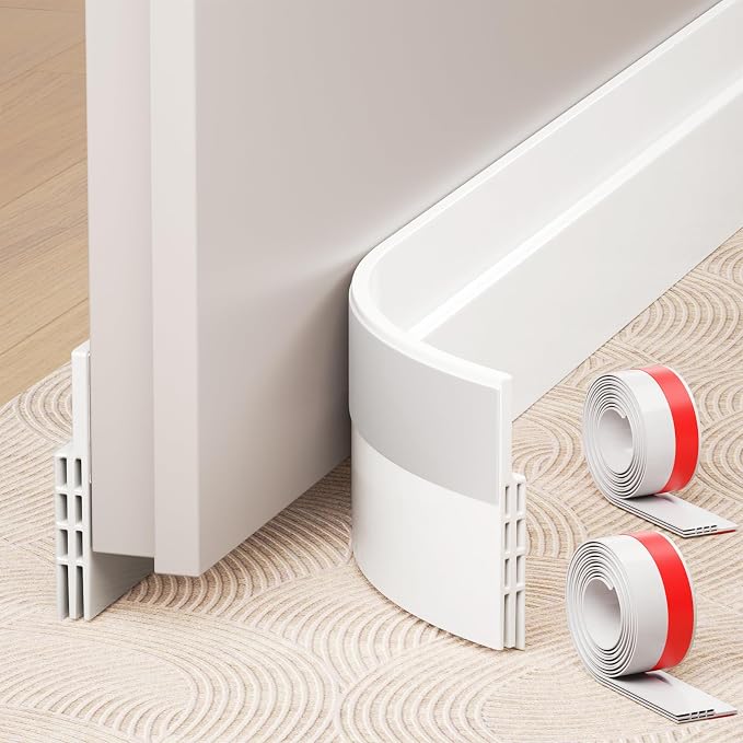 Hojoy Under Door Draft Stopper, Door Weather Stripping Door Seal, 2 Pack | by HOJOY