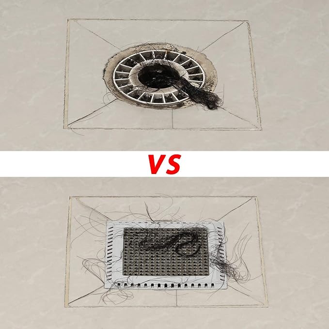 Aojuxix Shower Drain Hair Catcher/Drain Protector/Shower Drain Cover | - Image 5