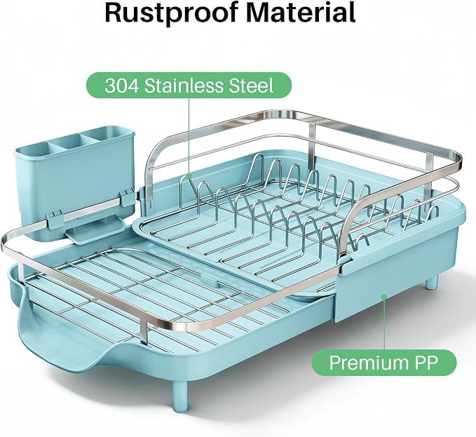 SNTD Expandable Dish Drying Rack - Image 5