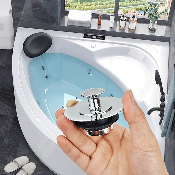 LEKEYE Shower Drain Hair Catcher | Bathtub Stopper/Shower Drain Cover/Drain - Image 7