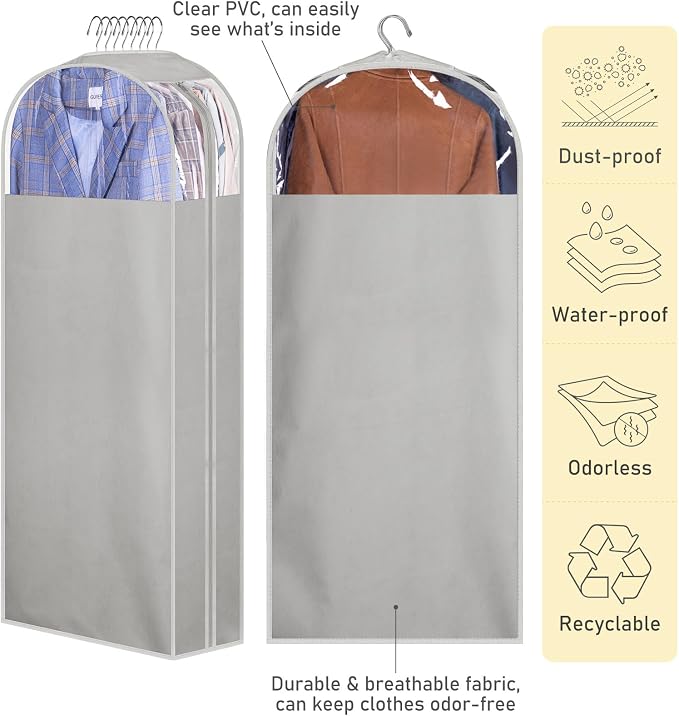 MISSLO 10" Gusseted Garment Bags - Image 5