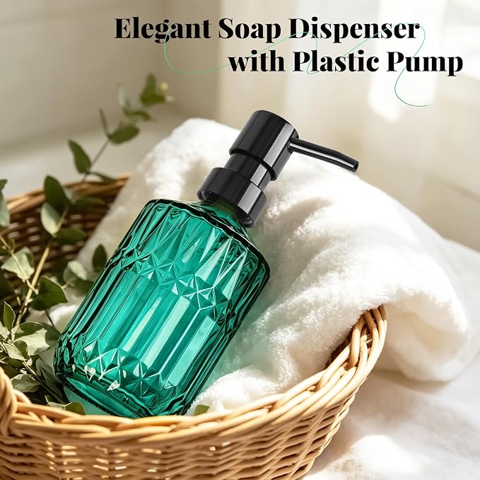 13.5oz Glass Soap Dispenser - Image 3