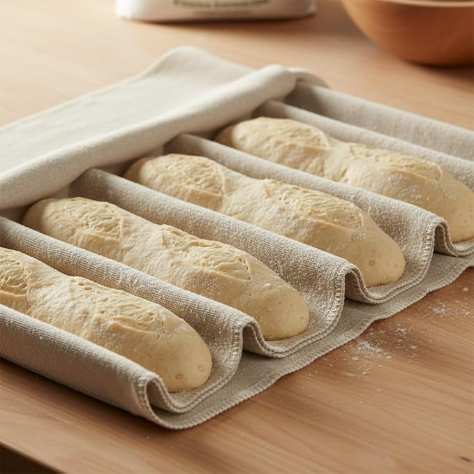 Flour Sack Towels Sourdough Bread Baking Supplies | Bread Dough Proofing - Image 4