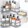 YASONIC Corner Shower Caddy Adhesive, 100% Rustproof Shower Organizer by YASONIC
