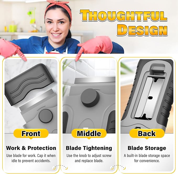 DIYSELF 2 Pack Paint Scraper Tool - Image 6