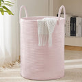 YOUDENOVA Cotton Rope Laundry Hamper Basket, 58L Blanket Basket by YOUDENOVA