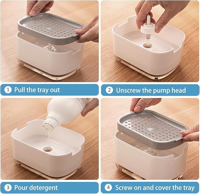 Dish Soap Dispenser for Kitchen Sink - Image 7