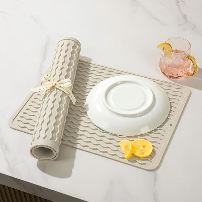 2 Pack Caketime Silicone Dish Drying Mat - Image 2