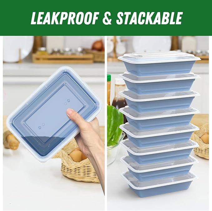 50 Pack 32 oz Meal Prep Containers - Image 4
