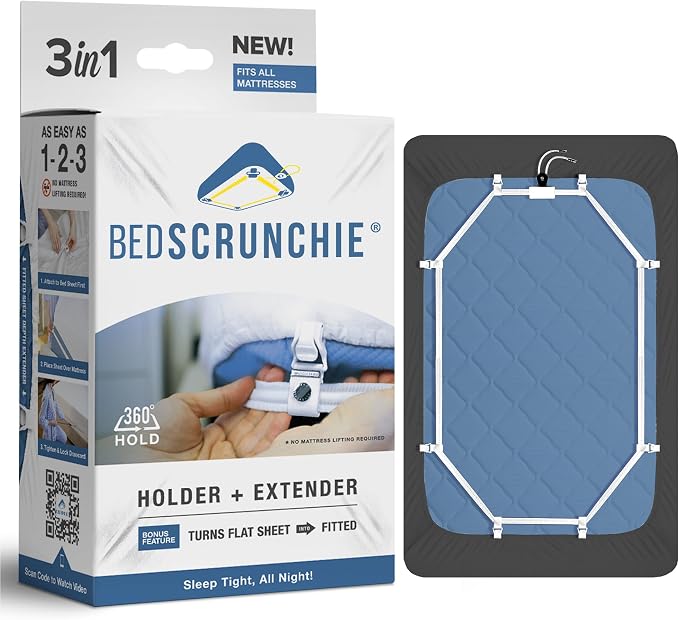 Sheet Holder Straps by BEDSCRUNCHIE