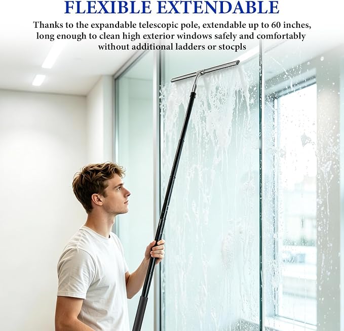 2-in-1 Window Shower Squeegee - Image 7