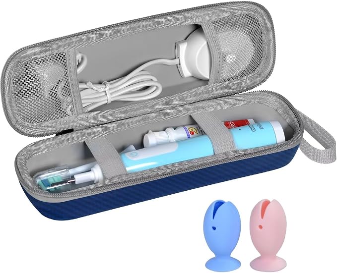 Travel Case for Oral-B/Oral-B Pro/Phlips Sonicare Electric Toothbrush by TUNYINSH