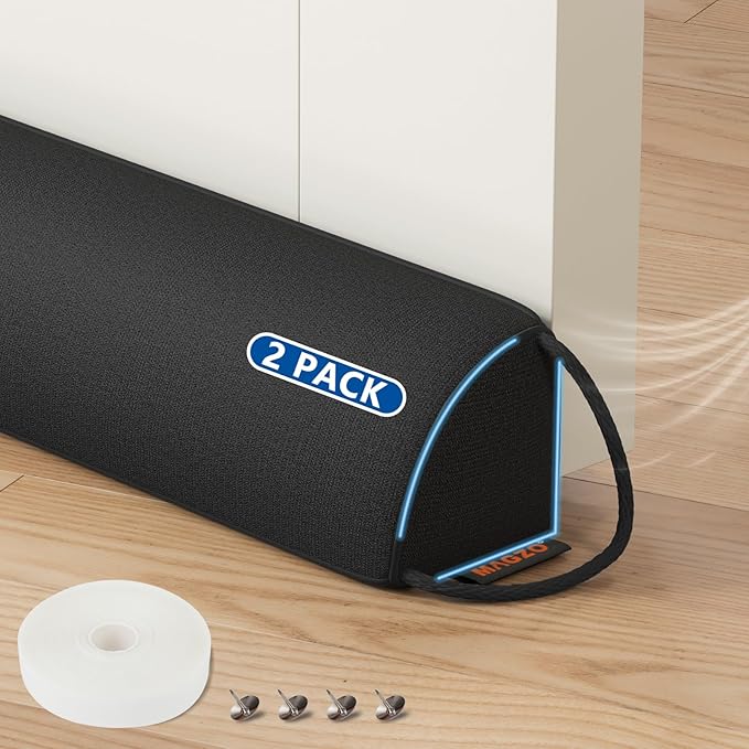 MAGZO Under Door Draft Stopper 30 Inches, Sound Proofing by MAGZO
