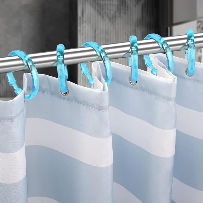 Blue Shower Curtain Hooks - Image 5
