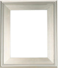 Creative Mark Plein Air Style Frame, Hand Leafed Silver, 6x8-2.75" Wide Moulding with 1/2" Rabbet Depth, Open Back W/O Glazing, Museum Quality, For Art Panels, Stretched Canvas, Pictures & More