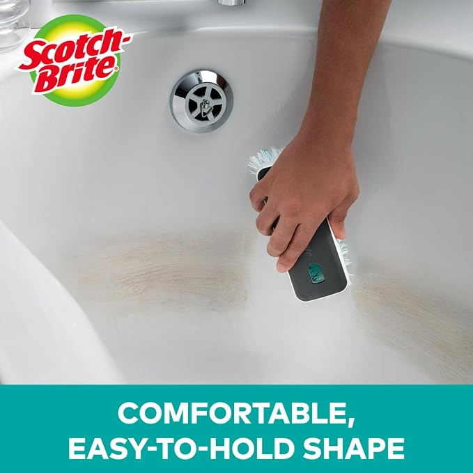 Scotch-Brite Deep Clean Brush For Tile Floors & Walls Shower Doors, 1 Pack | 0 - Image 5