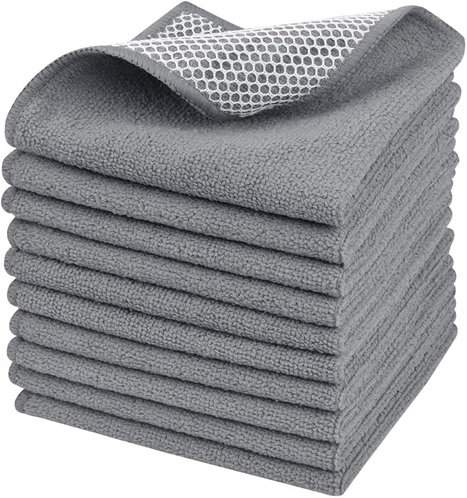 SINLAND Dish Cloth for Washing Dishes Kitchen Washcloth Cleaning Cloth by SINLAND