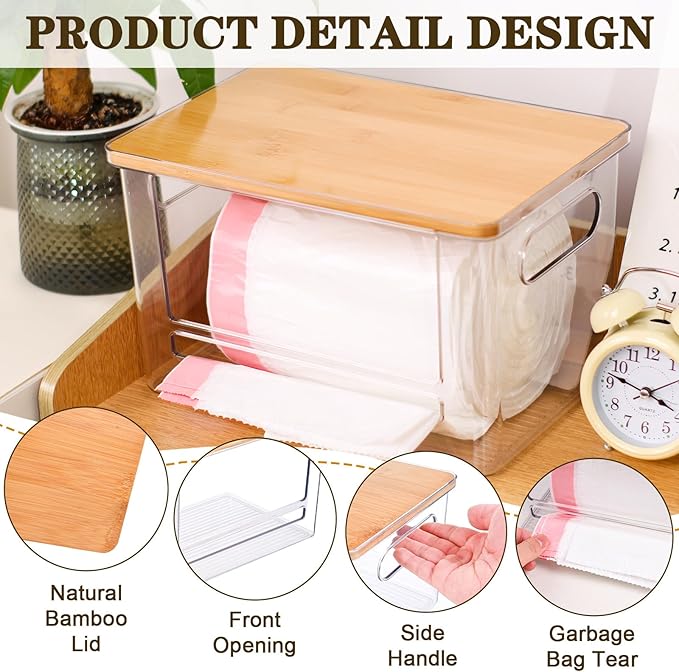 Trash Bag Dispenser Under Sink Organizer - Image 3