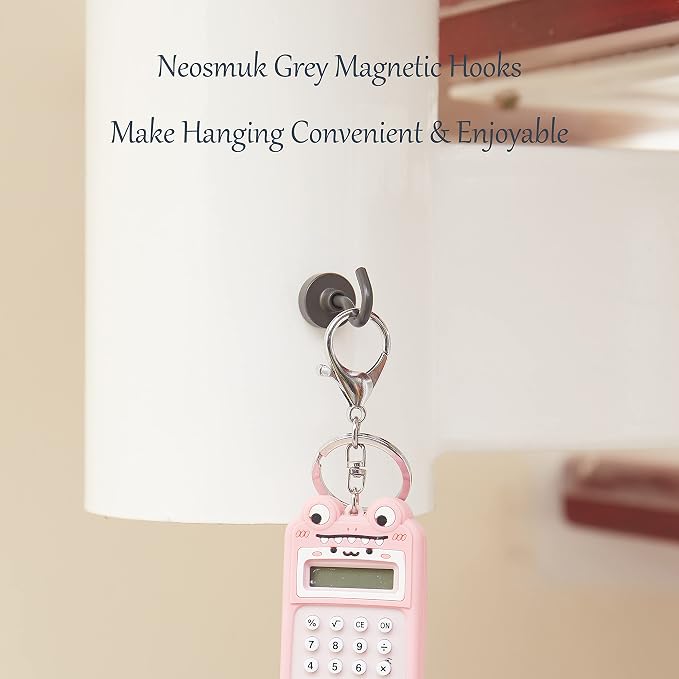 Neosmuk Magnetic Hooks, 85lb Heavy Duty, 10 Pack - Image 2