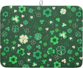 Happy St. Patrick's Day Dish Drying Mat by Kawani