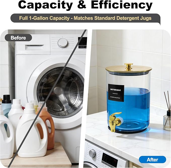 Glass Laundry Detergent Dispenser - Image 4