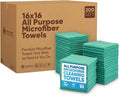 Bulk 16" x 16" All Purpose Microfiber Towels Wholesale by MicrofiberWholesale