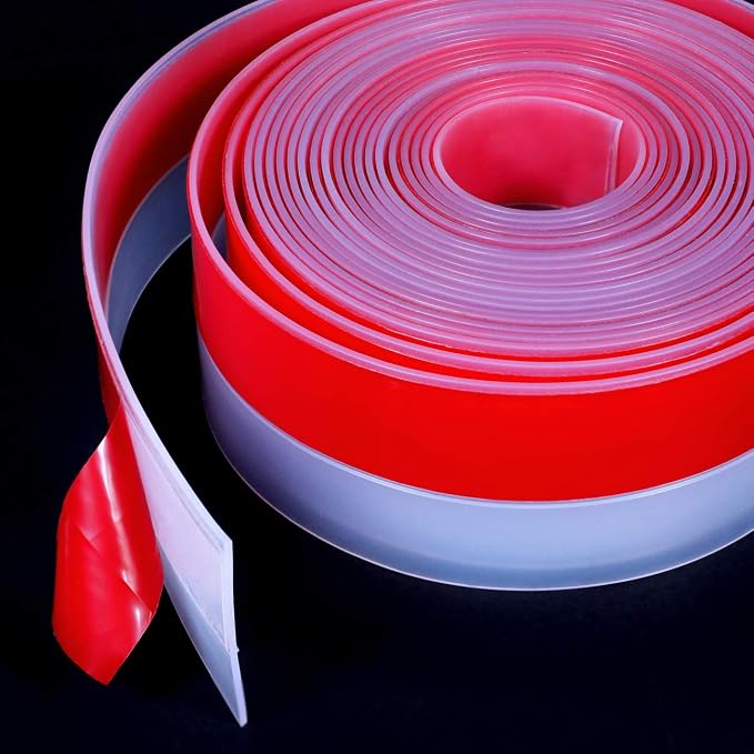 TORRAMI Silicone Door Sweep Draft Stopper 2 inch Width 20 Feet Length, Seal - Image 3