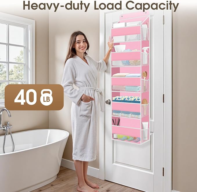 1Pack Over The Door Organizer Large Capacity Hanging Storage Room Organizer - Image 5