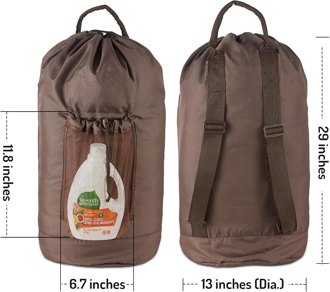 Seiritex Large Laundry Backpack Bag - Image 2