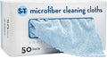 S&T INC. Microfiber Cleaning Cloth, 50 Pack, 11.8" x 11.8", Edgeless Cleaning by STINC