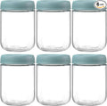 NETANY 6-pack 16oz Glass jars by NETANY
