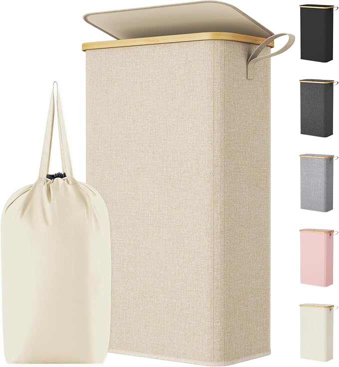 Lifewit 75L Slim Laundry Hamper by Lifewit